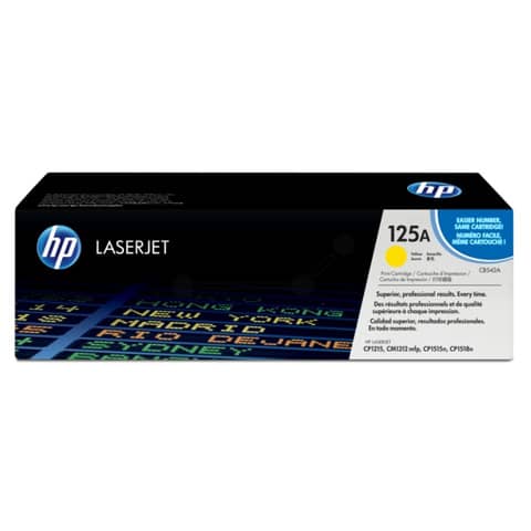 Toner 125A HP giallo  CB542A